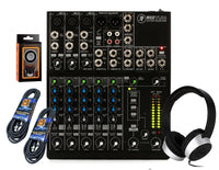 Thumbnail for Mackie 802VLZ4 8-channel Analog Mixer + SR450 Headphone with Pair of XLR Cable+free Absolute Phone Holder