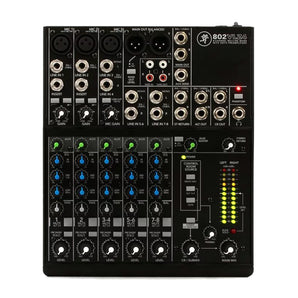 Mackie 802VLZ4, 8-channel Ultra Compact Mixer with High Quality Onyx Preamps