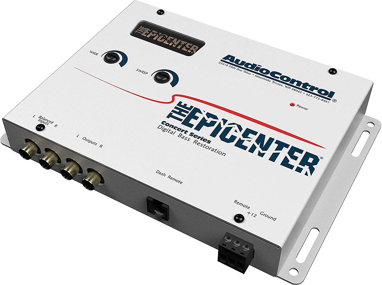 Cerwin-Vega EQ-770 & Audio Control The Epicenter White – absoluteusa