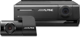 Alpine DVR-C320R WiFi & GPS Enabled Stealth Dash Camera front and side view design.