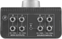 Thumbnail for Mackie Big Knob Passive Studio Monitor Controller (Limited-Edition Black)