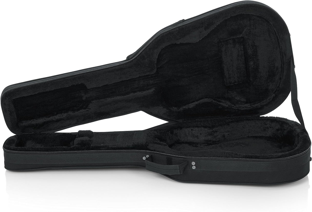 Gator Cases GL-JUMBO Lightweight Polyfoam Guitar Case For Jumbo-style Acoustic Guitars