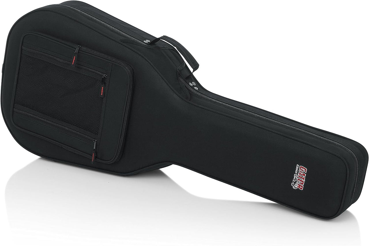 Gator Cases GL-JUMBO Lightweight Polyfoam Guitar Case For Jumbo-style Acoustic Guitars