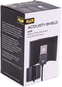 Thumbnail for CAD Audio AS10 Acousti-Shield Desktop or Stand Mounted Acoustic Enclosure