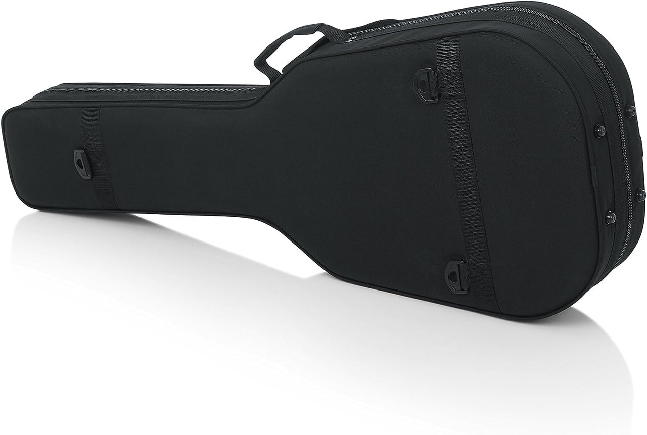 Gator Cases GL-DREAD-12 Lightweight Polyfoam Guitar Case For Dreadnaught Style Acoustic Guitars