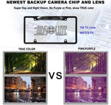 Absolute CAM2100S chrome reversing car camera with 170° viewing angle and night vision features.