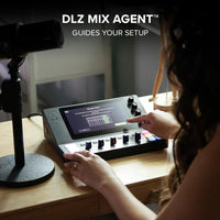 Thumbnail for Mackie DLZ Creator XS Adaptive Digital Mixer for Podcasting, Streaming and YouTube with User Modes, Mix Agent Technology, Auto Mix, Onyx80 Mic Preamps