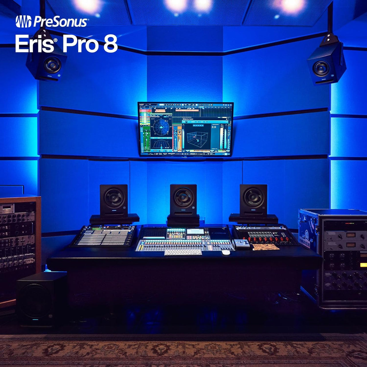 PreSonus Eris Pro 8 2-Way Biamped, Active, 8-inch Coaxial Studio Monitor