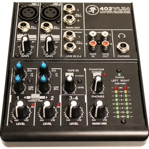Mackie 402VLZ4 4-channel Ultra Compact Mixer with High Quality Onyx Preamps