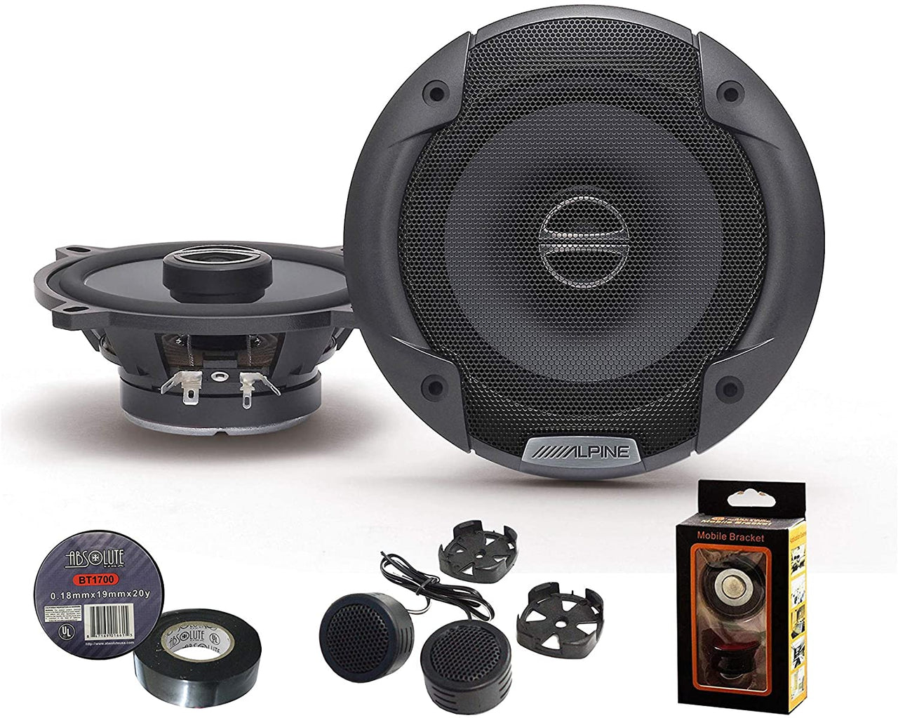 SPE-5000 Type-E Series 5-1/4" 2-Way car Speakers Bundle