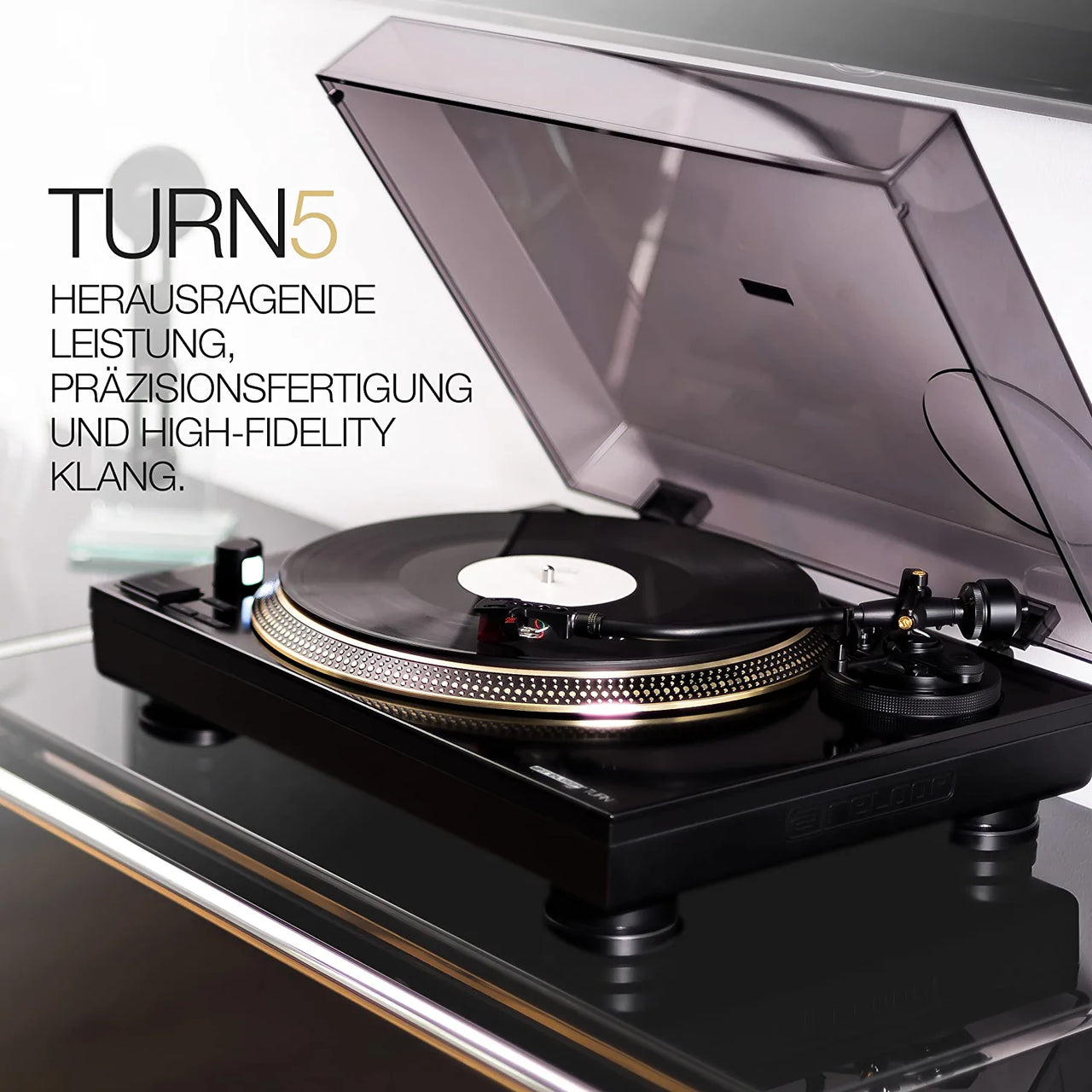 Reloop Turn 3 Belt Drive Turntable with USB