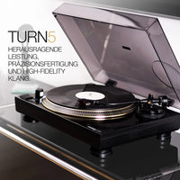 Thumbnail for Reloop TURN-5 Direct Drive Hifi Turntable System