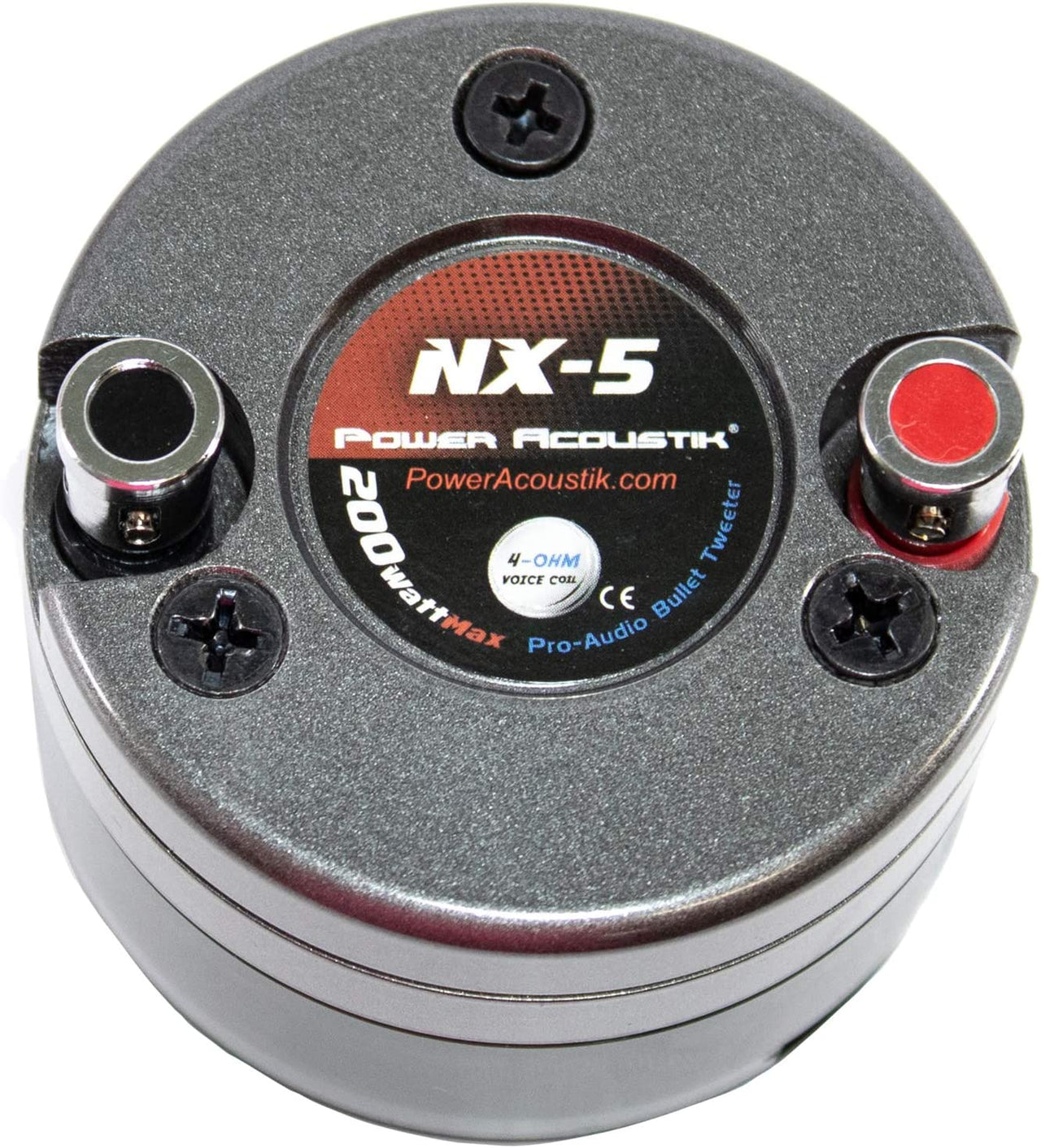 2 MID-65 6.5" Full Range Speakers & NX-5 Black Bullet Super Tweeters