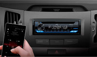 Thumbnail for JVC KD-T710BT Single Din Bluetooth CD, MP3, USB, AUX Input AM/FM Radio High Power