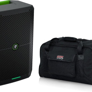 Mackie Thump Go 8″ Battery-Powered Loudspeaker, Gator GPA-Tote8, XLR Cable Bundle
