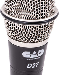 Thumbnail for CAD Audio D27 SuperCardioid Dynamic Microphone with On/Off Switch