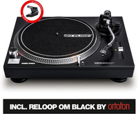 Thumbnail for Reloop RP-2000MK2 QUARTZ-DRIVEN DJ TURNTABLE WITH DIRECT DRIVE