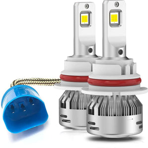 Absolute HB5 9007 High/Low LED Head Light Conversion Kit<br/> Vehicle Car Headlight Low Beam Fog Light Bulbs 225000LM Low beam 6000K Auto Lamp Super Bright 2Pcs