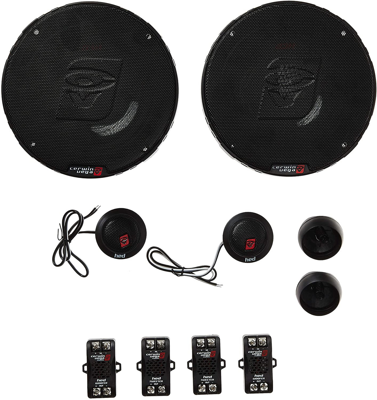 Cerwin Vega H765C + H7652 HED Series 6.5" Component & 6.5" 2 way Speaker System