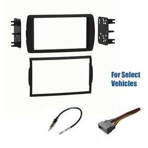 Metra 95-6547B Double DIN Dash Kit for Dodge Durango 2001 Dakota 2001 + Wire Harness + Antenna