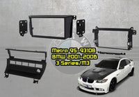 Thumbnail for Metra 95-9310B 1999-2006 BMW 3 Series with 5-Switch Panel Vehicle Double DIN Dash Installation Kit