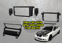 Thumbnail for Metra 95-9311B 1999-2006 BMW 3 Series with 1-Switch Panel Vehicle Double DIN Dash Installation Kit