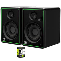 Thumbnail for Mackie CR4-XBT 4 inch Creative Reference Multimedia Studio Monitors with Bluetooth Bundle with 1 YR CPS Enhanced Protection Pack