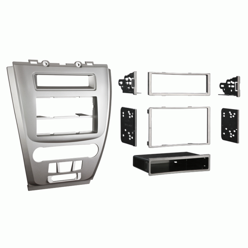 Metra 99-5821S Single or Double DIN Dash Kit for Ford Fusion 2010-2012 - Silver