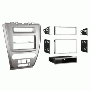 99-5821S Single or Double DIN Dash Kit for Ford Fusion 2010-2012 Silver
