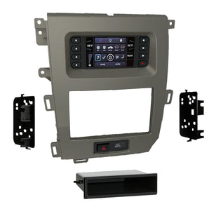 Metra 99-5848CH 1 or 2 DIN Dash Kit Ford Edge 2011-2014 (w/ factory 4.2" screen) with AC Panel