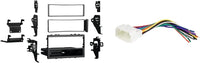 Thumbnail for Car Stereo Dash Install Mounting Kit Wire Harness for Honda 1986- 2008, Model: HONK828, HWH806