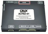 Thumbnail for Crux ACPAD-01 Smart-Play Smartphone Connectivity Interface for Audi Vehicles with Concert / Symphony Non MMI Radios