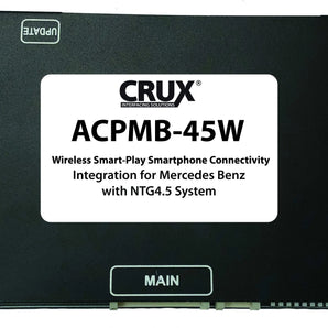 Crux ACPMB-45W Wireless Smartphone Connectivity Integration Interface for Mercedes Benz vehicles NTG 4.5 Systems