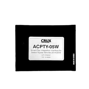 Crux ACPTY-05W Wireless Smart-Play Integration for Select for Select 2014-2019 Toyota Vehicles