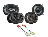 Thumbnail for AF.694-AF.52 Front & Rear Door Speaker Upgrade for 1994 - 2002 Dodge RAM 1500