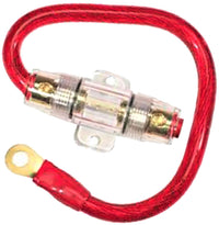 Thumbnail for Absolute AGHPKG4 4 Gauge Power Cable and In-Line Fuse Kit