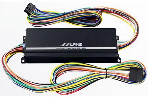 Alpine KTP-445A  Car Amplifier Plug and Play Head Unit Power Pack for Use w/ 2005-Up Alpine Head Units with a Black Power Harness