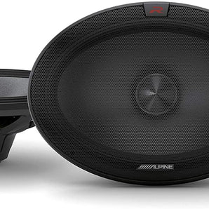 2 Pair Alpine R-S69C.2 Component 600W Peak R-Series 6x9" Component 2-Way Speakers