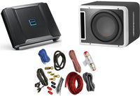 Thumbnail for Alpine R-SB10V Pre-Loaded R-Series 10-inch Subwoofer Enclosure, R-A75M 750 Watt Mono Amplifier, and Wiring Kit
