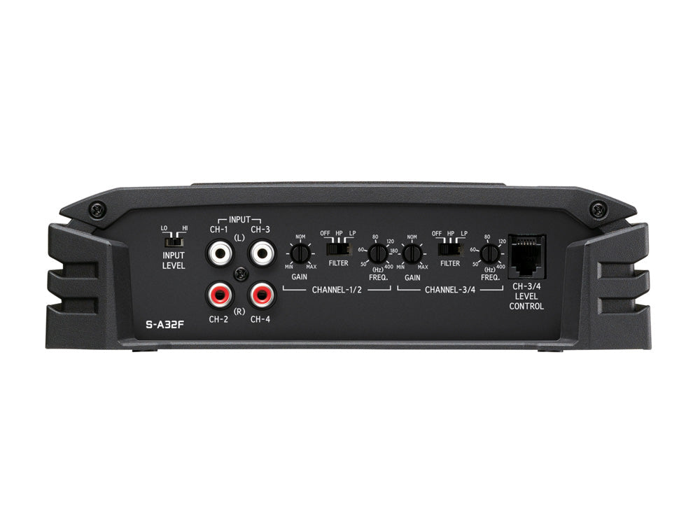 Alpine S-A32F 4-Channel Digital Class D Car Audio Amplifier + (2) Cerwin-Vega 12" Subwoofers + Absolute 8G Amp Kit