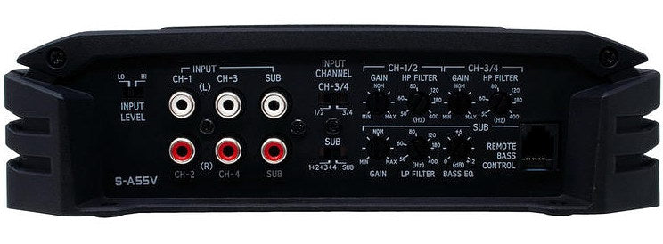 Alpine S-A55V Car Amplifier<br/>S-Series 5-Channel Class D Amplifier 540W RMS