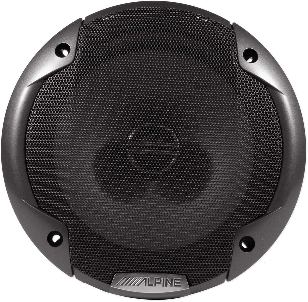Alpine SPE-6000 Car Speaker 480W Max, 120W RMS 6.5" 2-Way Type-E Coaxial Speakers w/ Silk Tweeters