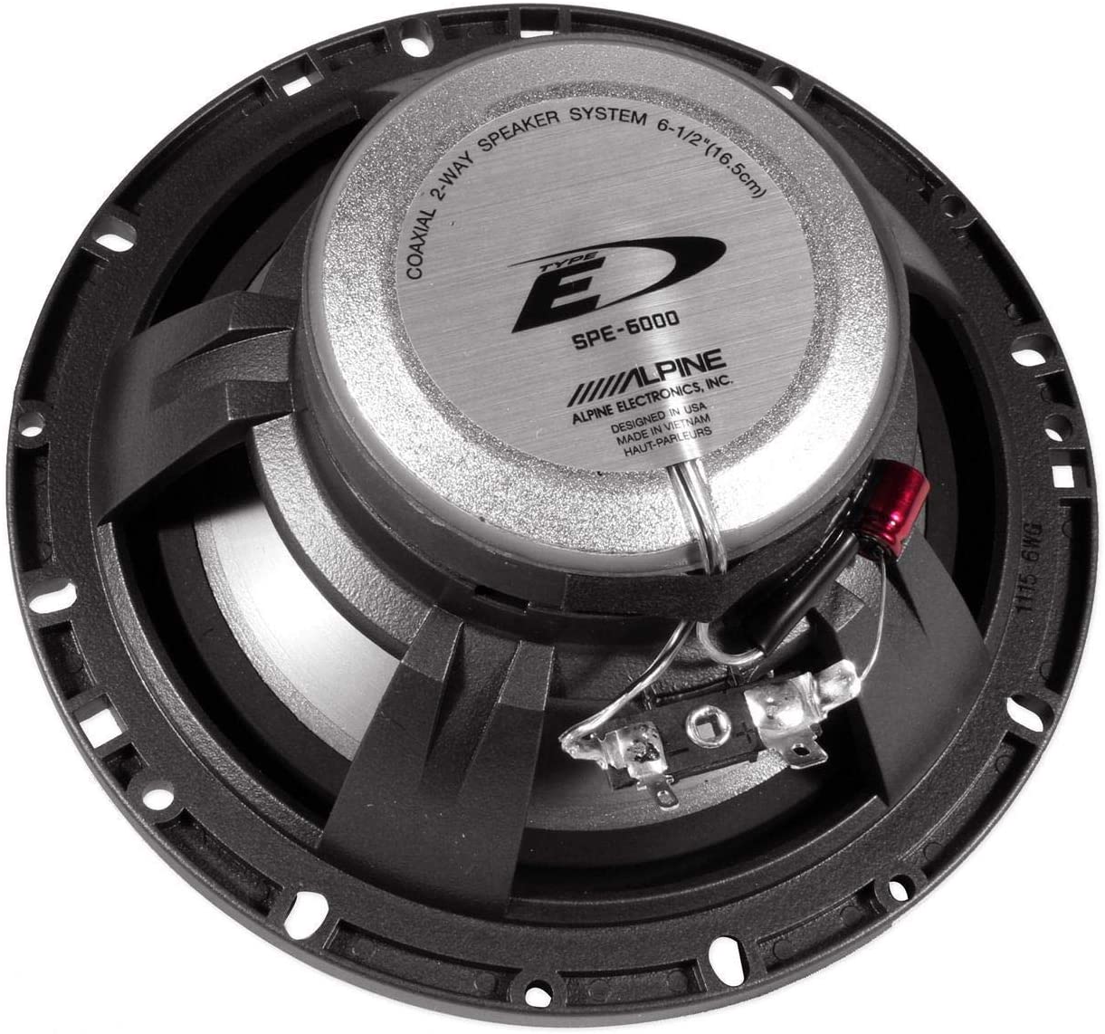 Alpine Type SPE6000 Series 6.5" Coaxial 2-Way Speaker