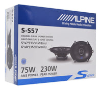 Thumbnail for 4 ALPINE S-S57 230 Watt 5x7