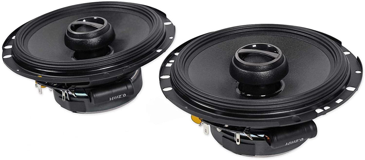 2 Alpine S-S65 + Front or Rear Speaker Adapters + Harness For Select Honda and Acura Vehicles