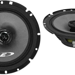 Alpine SXE-1726S Car Speaker 220W Max, 40W RMS 6-1/2" 2-Way Coaxial Speakers
