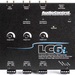 Audio Control LC6i 6 Channel Line Out Converter with Internal Summing for add aftermarket amps to a factory system