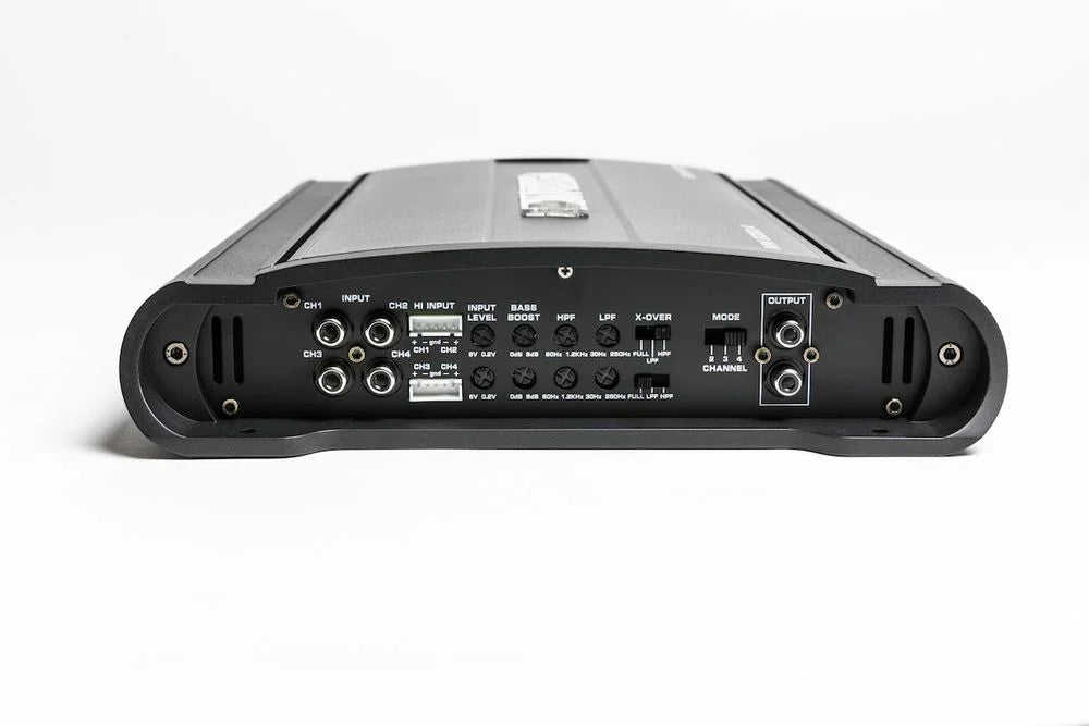 AUTOTEK MM1020.4 1000W Max (500W RMS) 4-Channel Class A/B Amplifier w/ Remote Level Control