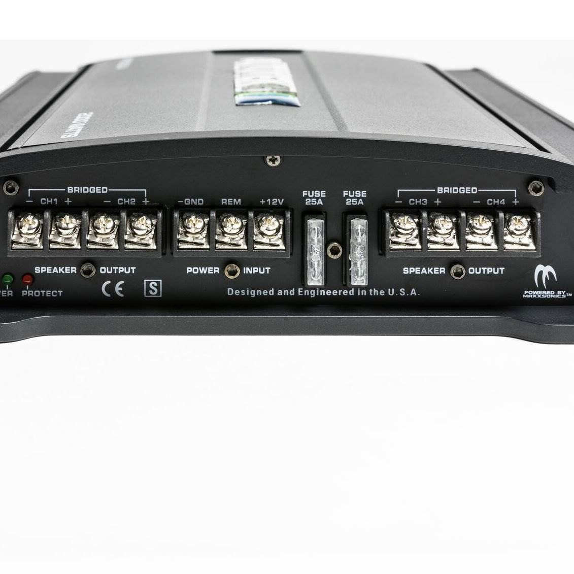 AUTOTEK MM2020.4 2000W Max 2-ohm Stable 4-Channel Class-A/B Amplifier