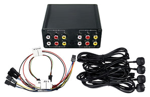Crux AVS-44  Audio/Video Switcher 4 IN and 4 OUT